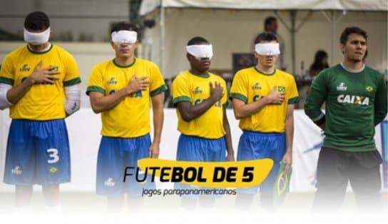 Imagem de Conheça os baianos do Futebol de 5 que vão em busca do tetra no Parapan; vídeo