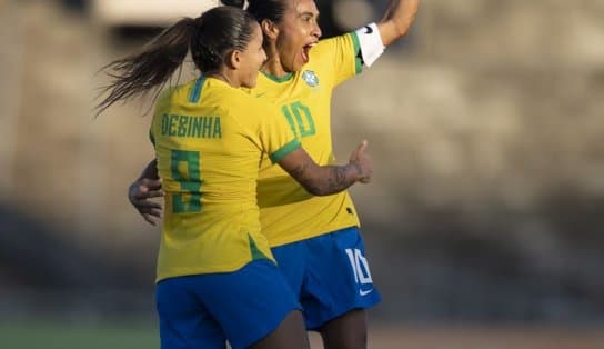 Imagem de Com golaço de Marta e brilho da novata Yasmin, Brasil bate Argentina novamente: 4 a 1