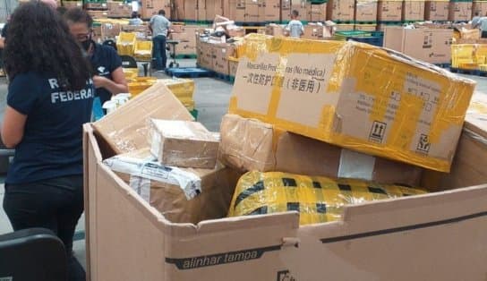 Imagem de Receita apreende drogas e mercadorias avaliadas em R$ 400 mil durante operação realizada nos Correios de Salvador