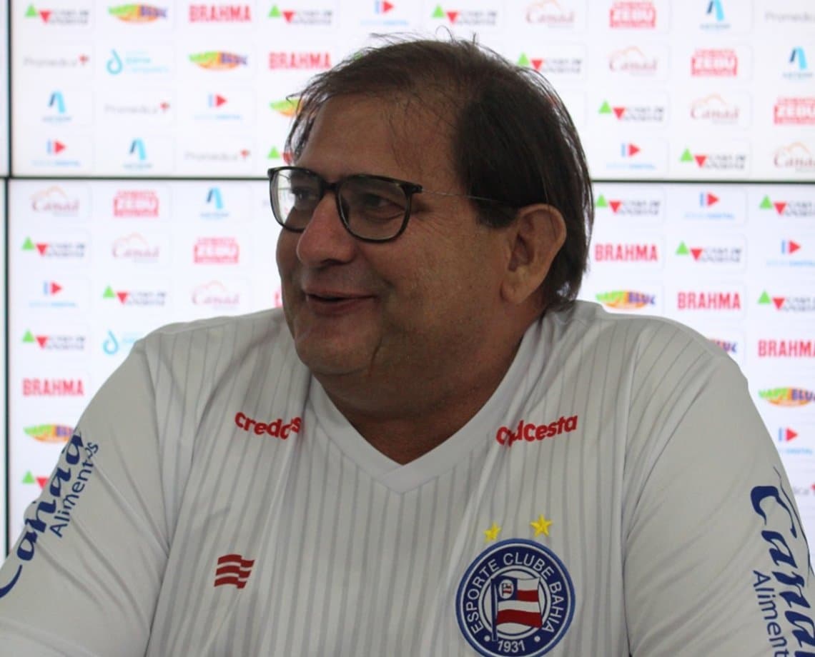 Após vencer Athletico-PR na reestreia pelo Bahia, Guto Ferreira exalta jogadores: “Se doaram muito”