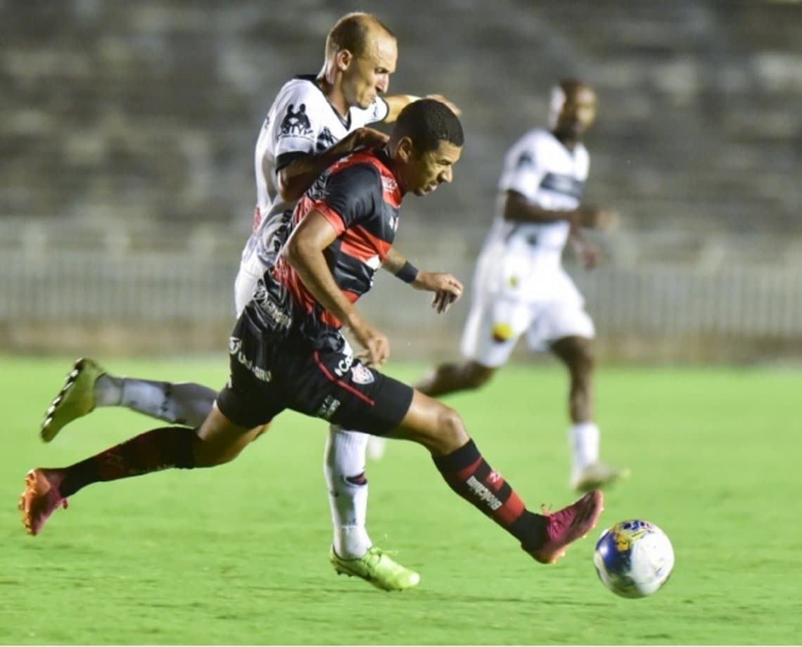 Vitória sai na frente, mas cede empate ao Botafogo-PB em jogo de ida na corrida por uma vaga na Copa do Nordeste 2022