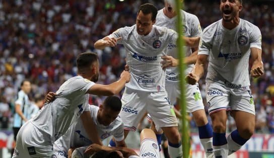 Imagem de Após vitória sobre o Grêmio, chances de rebaixamento do Bahia diminuem e chegam a 26,9%