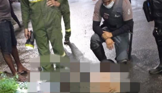 Imagem de Um homem morre e outro fica ferido após motocicleta colidir com bloco de concreto próximo a Estação de Metrô, em Salvador