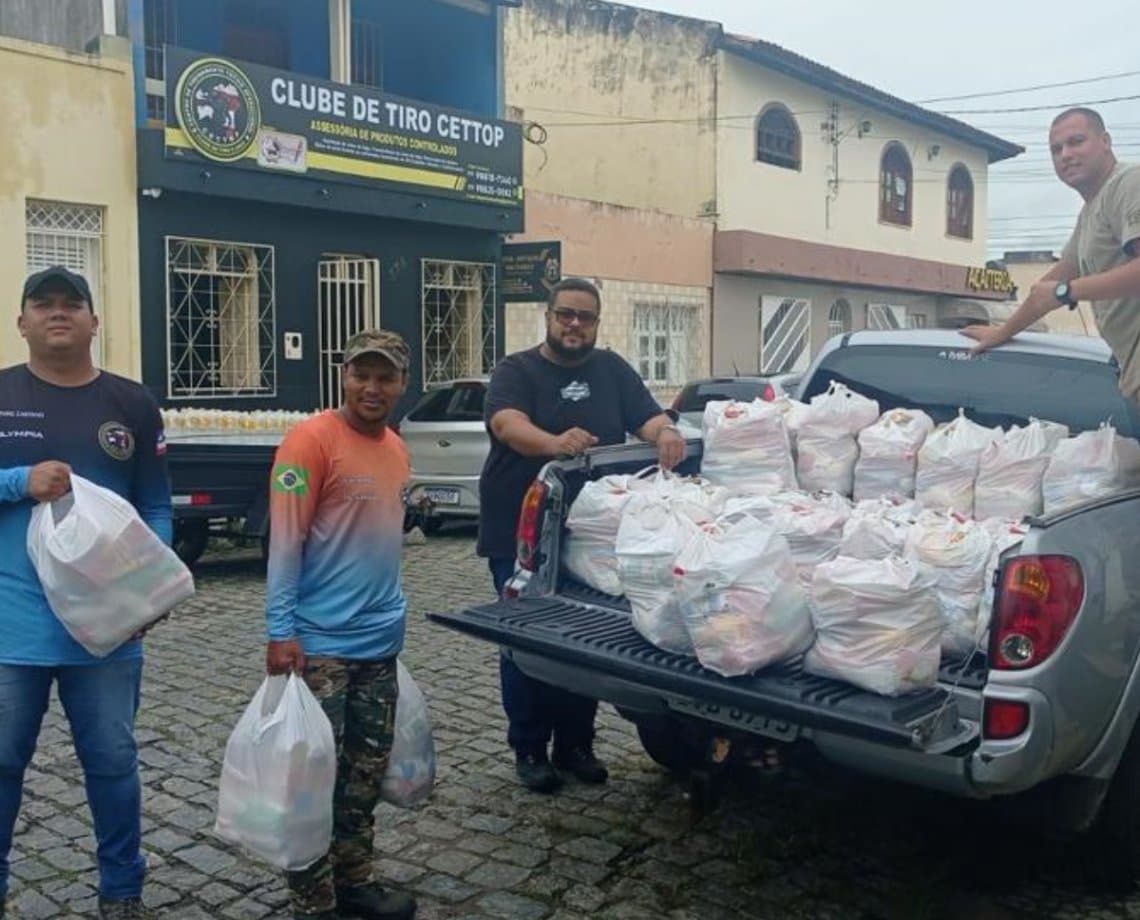 Clube de tiro em Itapetinga lança campanha solidária em prol das vítimas das chuvas 