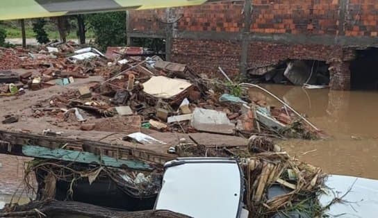 Imagem de Urgente: quatro cidades baianas estão na rota de água despejada por barragem mineira e Corpo de Bombeiros alerta 