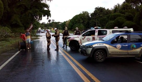 Imagem de Cuidado! Polícia pede atenção de motoristas em vias liberadas nas regiões afetadas pela chuva no interior da Bahia