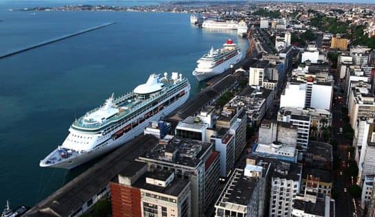 Imagem de Navio atracado em Salvador tem surto de Covid-19 e Prefeitura proíbe acesso dos tripulantes à cidade