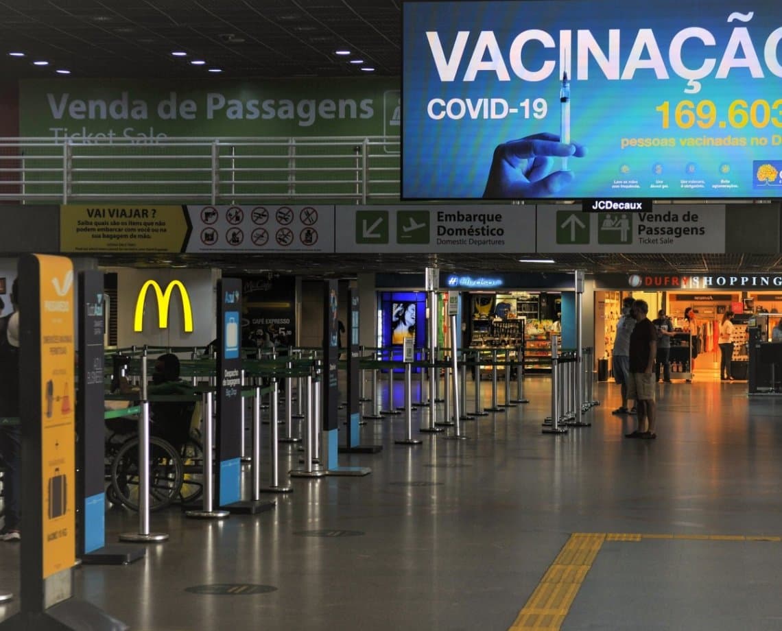 Neste fim de ano, aeroportos têm aumento de 44% no número de passageiros em relação ao ano passado, informa Infraero