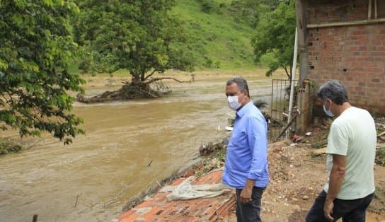 Imagem de Rui Costa homologa situação de emergência em 11 cidades atingidas por fortes chuvas; veja