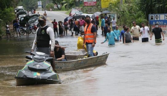 Imagem de Sobe para 26 o número de mortos pelas chuvas na Bahia; mais de 30 mil pessoas estão desabrigadas