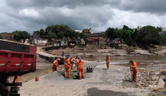 Imagem de Tráfego de veículos é liberado na Ponte sobre o Rio Pardo, na BA-634; outros 69 trechos baianos ainda são monitoradas