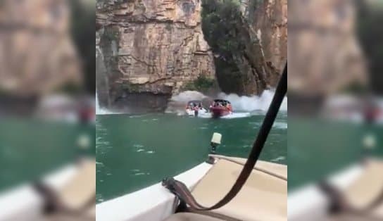 Imagem de Médico previu tragédia com pedra que matou pelo menos oito em Minas Gerais; "observei o tamanho dessa fenda" 