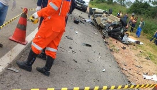 Imagem de Tragédia: ex-vereadora e outras duas mulheres da mesma família morrem após acidente de carro na BR-116