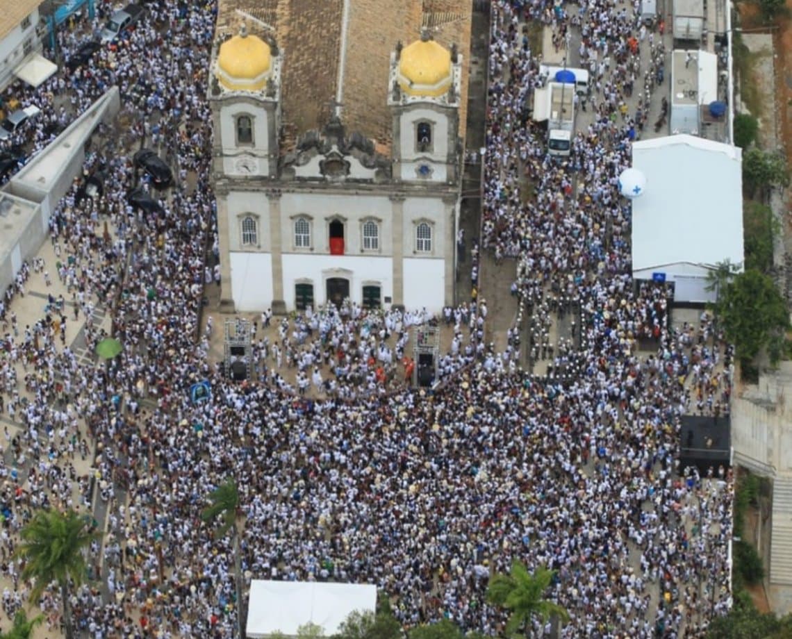 Sem Lavagem do Bonfim pelo segundo ano consecutivo, Salvador terá fiscalização para evitar aglomerações no local