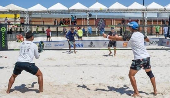 Imagem de Em Salvador, primeira etapa do Circuito Baiano de Beach Tennis bate recorde de atletas; veja programação