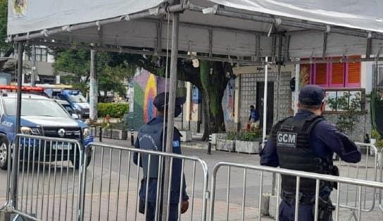 Imagem de Para conter pandemia, portais de acessos começam a funcionar, na Barra; controle é feito pela Guarda Municipal