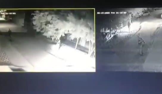 Imagem de Com armas de grosso calibre e coletes, bandidos invadem e destroem casa na Bahia; vídeo da ação impressiona 