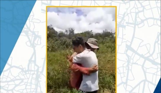 Imagem de Aprovado em medicina, jovem baiano vai até o pai, trabalhador rural, e dá boa notícia; assista entrevista