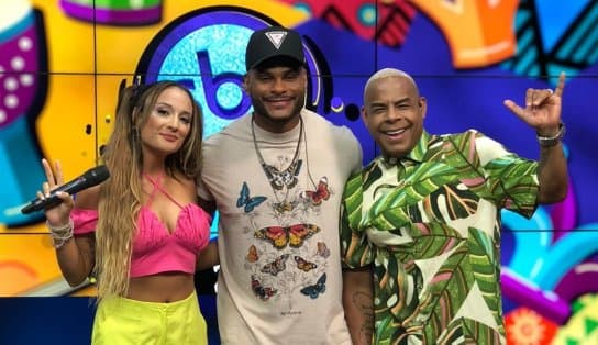 Imagem de 'O pai chegou!': Tony Salles e Parangolé emplacam diversos hits no quinto dia de SBT Folia