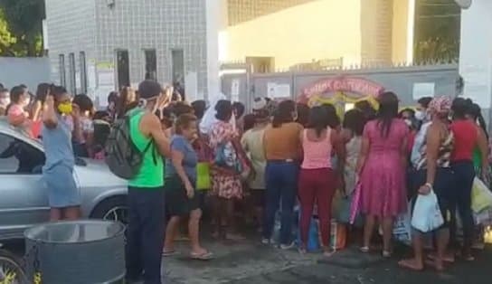 Imagem de Em dia de protestos, familiares de presos são impedidos de entrar no Complexo da Mata Escura, em Salvador