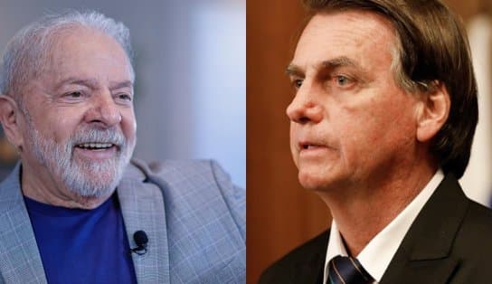 Imagem de Ipespe: Lula tem diferença para Bolsonaro diminuída, mas segue na liderança e venceria todos no 2º turno; confira números