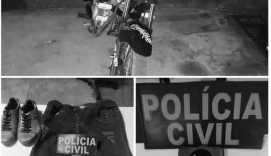 Imagem de Polícia recupera celular e apreende motocicleta usada em assalto no interior da Bahia; suspeito fugiu