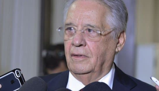 Imagem de Ex-presidente Fernando Henrique Cardoso tem alta hospitalar; ele estava internado devido a uma fratura no fêmur