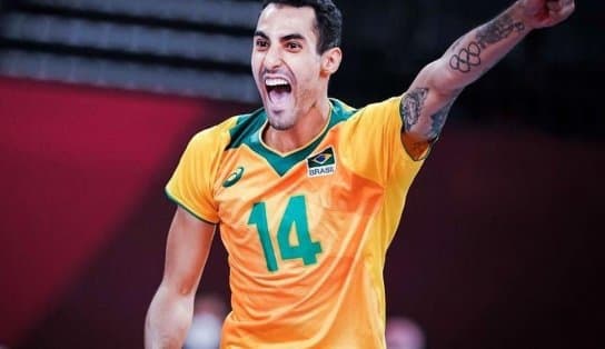 Imagem de Douglas Souza se aposenta da seleção de vôlei aos 26 anos; decisão é para cuidar da saúde mental