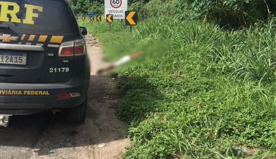 Imagem de Corpo de homem é encontrado à margem da BR 324; trânsito é afetado na rodovia  