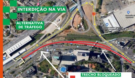 Imagem de Trechos da Av. Tancredo Neves terão trânsito alterado a partir deste sábado; saiba o que muda