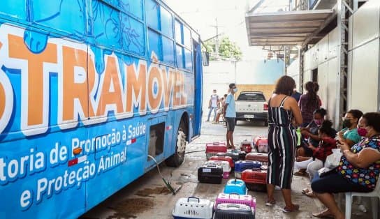 Imagem de Castramóvel estaciona no Vale da Muriçoca durante a semana; saiba como agendar a castração do seu pet