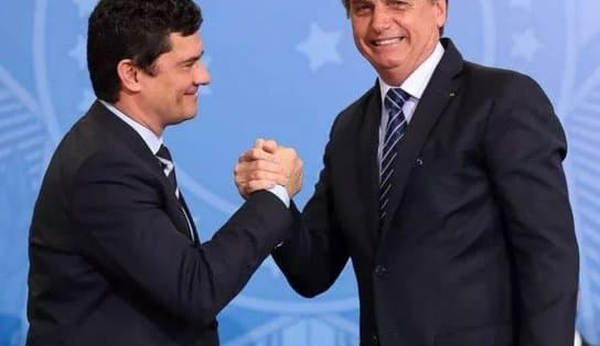 Imagem de "Nunca briguei com Sérgio Moro. Ele que pediu pra sair", diz Bolsonaro em entrevista à TV Aratu; assista