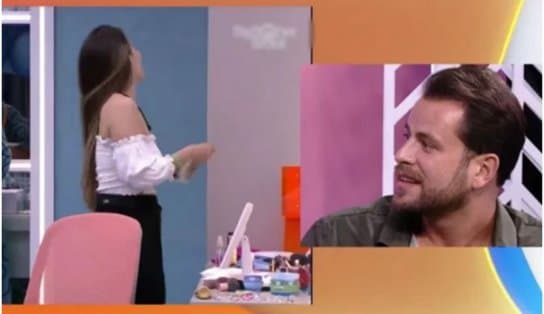 Imagem de Veja reação de Gustavo ao descobrir que foi beijado por Laís por estratégia no BBB 22 