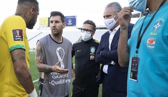 Imagem de Vai ter jogo! Clássico Brasil x Argentina que foi interrompido pela Anvisa ganha uma nova data para acontecer