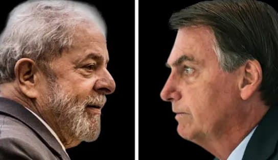 Imagem de Lula tem o dobro das intenções de voto de Bolsonaro na Bahia, diz pesquisa