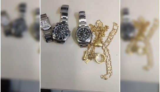 Imagem de “Quadrilha do rolex” é presa com relógios roubados em shopping, mas é liberada por não haver "elementos para prisão"  