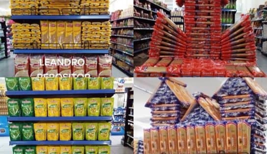 Imagem de Conheça Leandro Repositor: Funcionário de mercado na Paraíba viraliza com "esculturas" de produtos