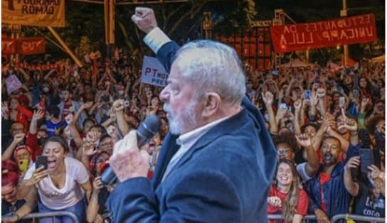 Imagem de Pesquisa Ipespe: Lula segue soberano na liderança com  44%; Bolsonaro mantém 31%