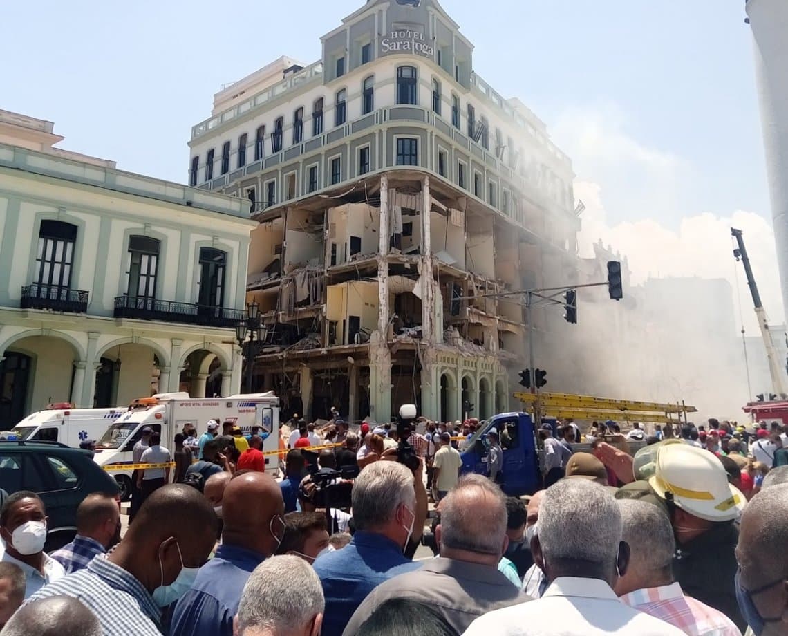 Cuba: explosão destrói hotel famoso e deixa ao menos 9 pessoas mortas e 40 feridas 