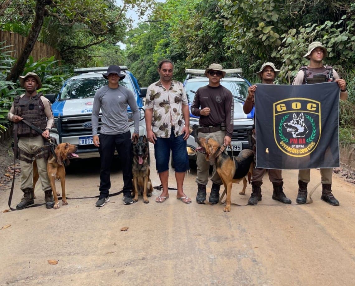 Turista Italiano desaparecido há quatro dias é encontrado com vida no sul da Bahia 