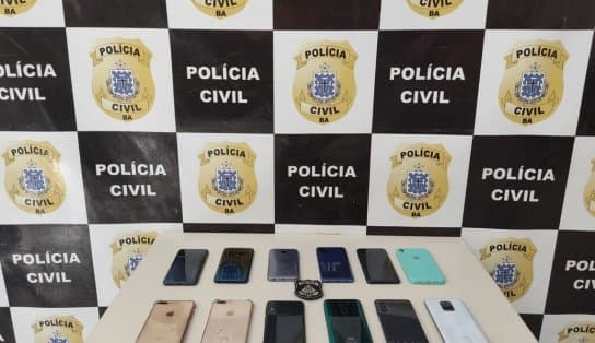 Imagem de Doze celulares são roubados em festa no interior da Bahia, mas bandidos "esquecem" sacola e são recuperados