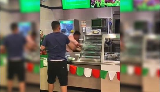 Imagem de “Pão que a porrada amassou”: Funcionários da Subway são agredidos por clientes após não produzirem pedido 