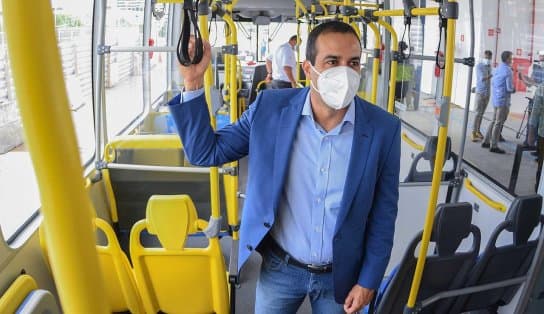 Imagem de Prestes a aumentar tarifa dos ônibus, Bruno volta a pressionar Câmara para tentar resolver problema; "preocupante" 