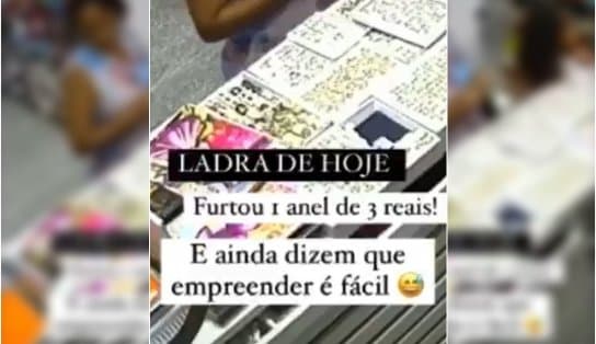 Imagem de Mulher é acusada injustamente nas redes sociais por furtar anel de R$ 3 em loja do Subúrbio de Salvador