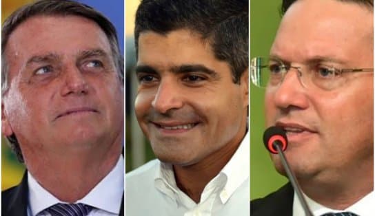 Imagem de Mudou de lado? Bolsonaro pode abrir mão da candidatura de João Roma para se reaproximar de ACM Neto, diz jornal