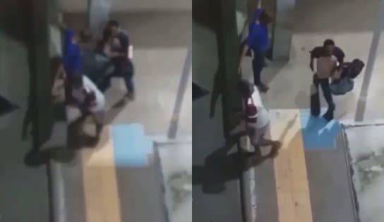 Imagem de VÍDEO: Suspeito é flagrado segurando diversas bolsas roubadas em estação de metrô de Salvador