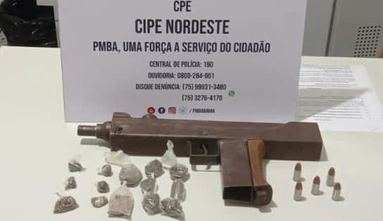 Imagem de Foragido que quebrou tornozeleira eletrônica e ameaçava o próprio advogado é localizado com arma de guerra na Bahia 