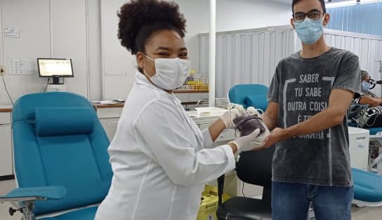 Imagem de Junho Vermelho: no mês do São João, Hemoba promove campanha para aumentar doações de sangue