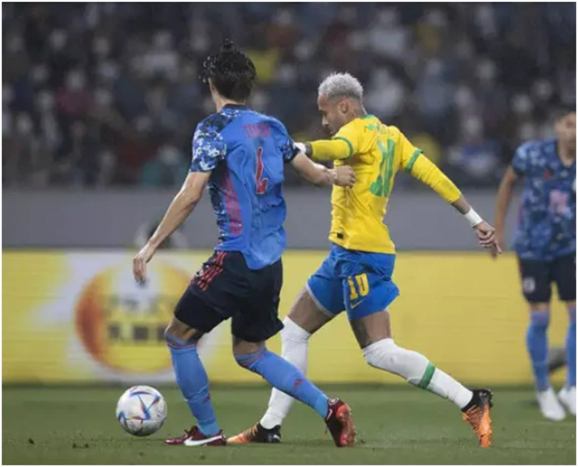 Gol de Neymar garante vitória do Brasil diante da seleção japonesa em amistoso nesta segunda