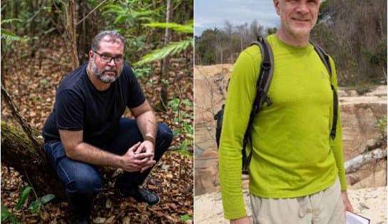 Imagem de Bruno e Dom: lancha de indigenista e jornalista é encontrada afundada em rio do Amazonas